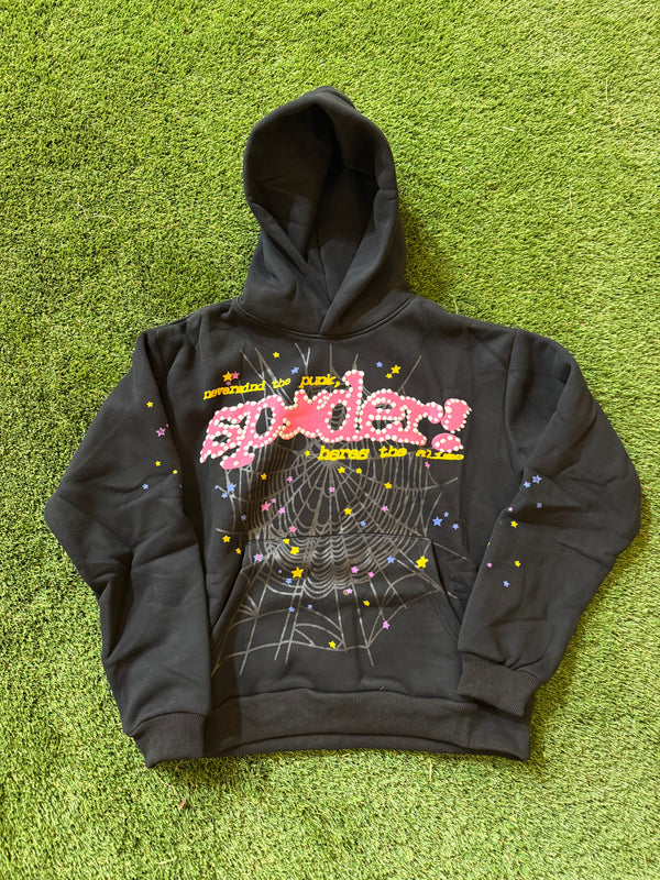 Black and Pink Hoodie