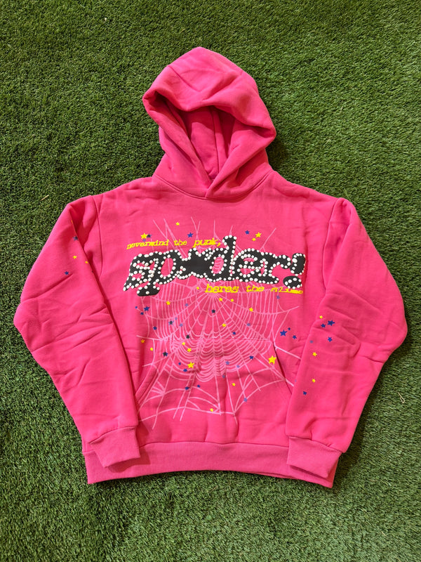 Pink and Black Hoodie