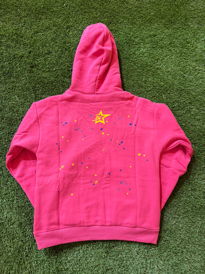 Pink and Black Hoodie